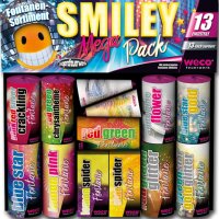 Weco Smiley Mega Pack 13-teiliges-Fontänensortiment