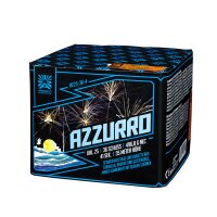 Argento Azzurro 36-Schuss-Feuerwerk-Batterie