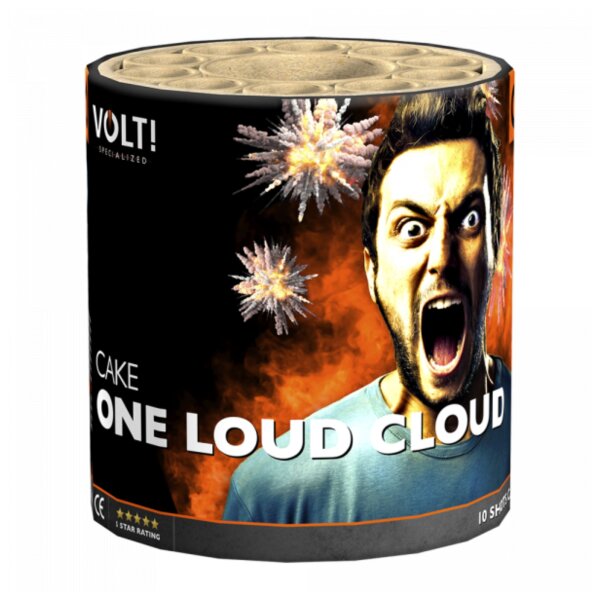 Volt! One Loud Cloud 10-Schuss-Feuerwerk-Batterie