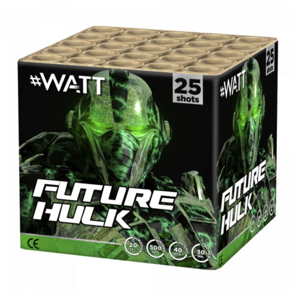 #WATT Future Hulk 25-Schuss-Feuerwerk-Batterie