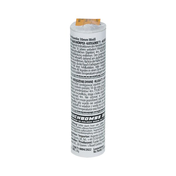 Argento Rauchbombe Weiß 30mm