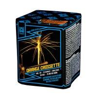 Argento Orange Crossette 16-Schuss-Feuerwerk-Batterie