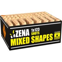 Zena Mixed Shapes 123-Schuss-Feuerwerkverbund
