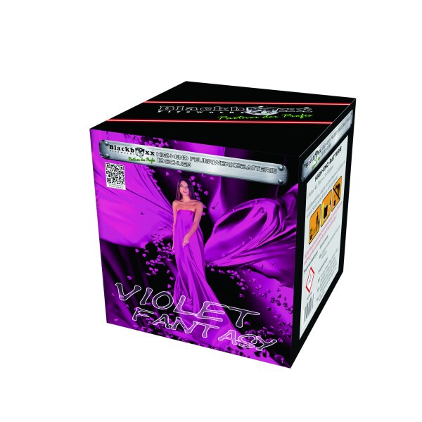 Blackboxx Violet Fantasy 13-Schuss-Feuerwerk-Batterie
