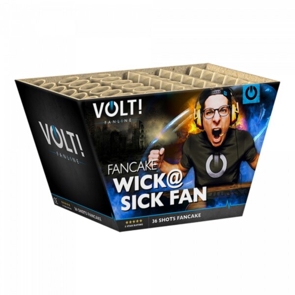 Volt! Wick@ Sick Fan 36-Schuss-Feuerwerk-Batterie
